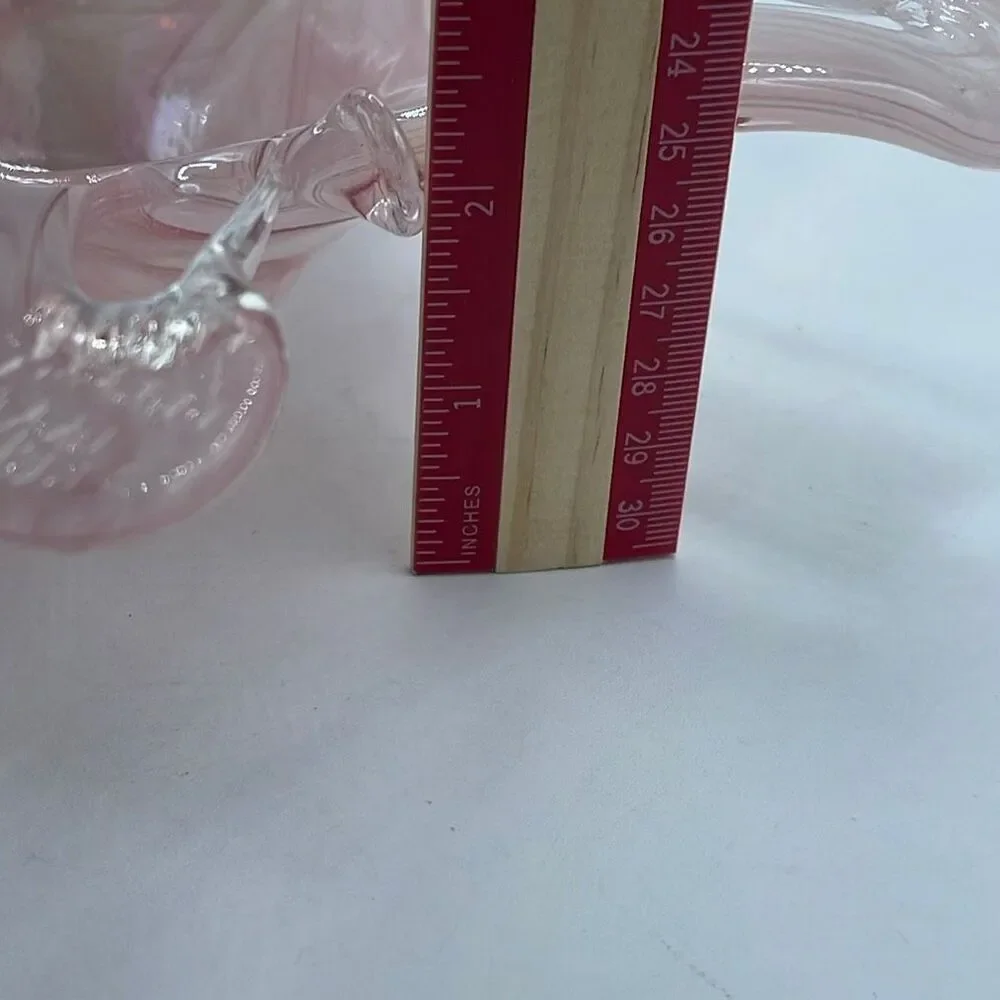 Vintage Laorazione Murano glass art bowl.